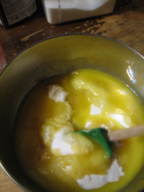 stir butter