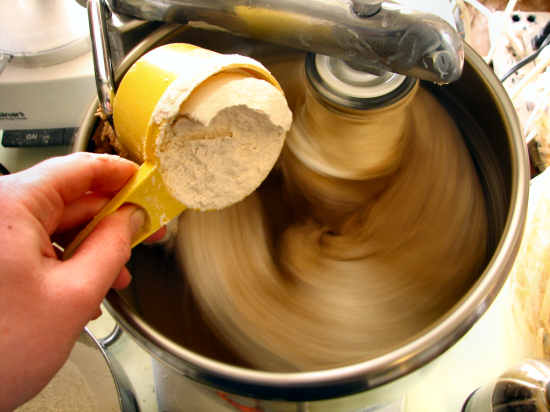 add dry ingredients
