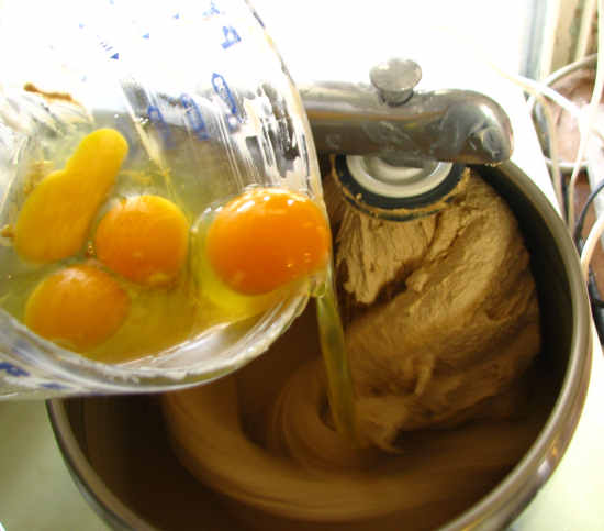 Add eggs